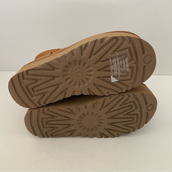 UGG Classic Mini Platform Boots Chestnut 8 - Picture 8 of 10